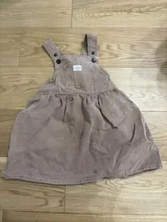 H&M ジャンバースカート ベージュ