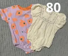 半袖ロンパース 80センチセット
