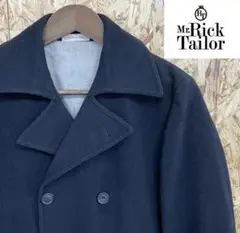 Mr. Rick Tailor ツイード 胡桃ボタン チェスターコート Mr. Rick Tailor ツイード 胡桃ボタン チェスターコート 50