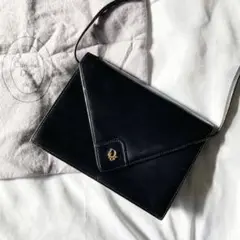 美品 オールドディオール ショルダーバッグ ゴールド Diorロゴ フラップ