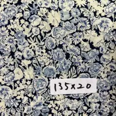 ヴィンテージ90s リバティタナローン(英国製)135cm巾分 x 20cm