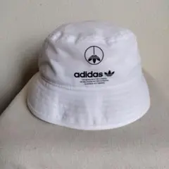 美品☆adidas originals バケットハット　フリーサイズ 白 希少