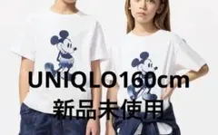 UNIQLO ディズニー イン ブルーUT 160cm 新品未使用