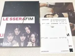 LESSERAFIM アルバム UNFORGIVEN DUSTY AMBER