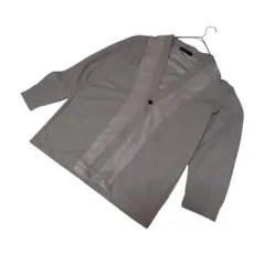 訳アリ美品✨INED HOMME（L）Vネックカーディガン カジュアル ビジネス