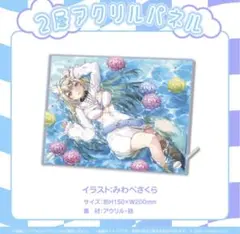 フワワ・アビスガード 誕生日記念 2024 2層アクリルパネルポストカードセット