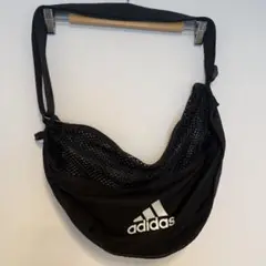 adidas メッシュボールバッグ ブラック