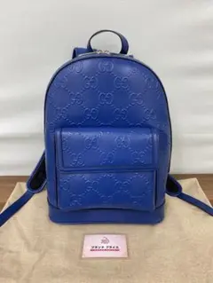 【未使用品】GUCCI GGエンボス バックパック