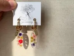ハンドメイドイヤリング