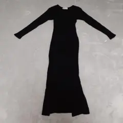 ANELA TOKYO ロングニットタイトワンピース