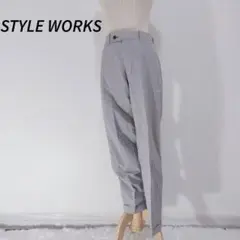STYLE WORKS/スタイルワークス 幾何学模様パンツ 46　おしゃれ