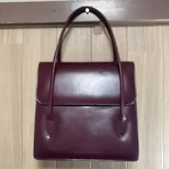 ハンドバック　WISTARIA ウィスタリア　バーガンディレザー