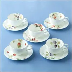 [新品] NARUMI BONE CHINA カップアンドソーサー 5セット