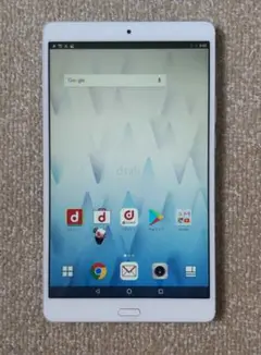 docomo dtab 8インチ ホワイト d-01j