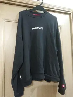 element 黒 M/M トレーナー