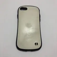 iFace ハードケース ホワイト/ブラック iPhone8