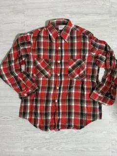 70s JCPenny BIGMAC Vintage ヘビーネルシャツ M