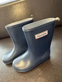stample ネイビー 長靴 17cm