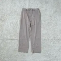 ストレートパンツ チノパン ストレッチ ウエストゴム カジュアル シンプル 無印