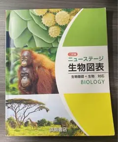 生物図表　ニューステージ　二訂版　浜島書店　生物基礎+生物　対応