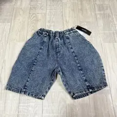 バースデイ　デニム　パンツ　90 manina ショートパンツ　子供服　新品