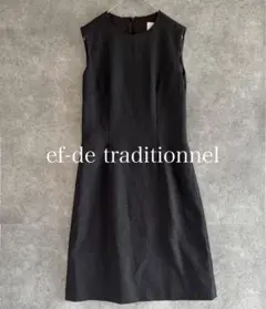 ef-de traditionnel｜エフデ｜ノースリーブ ワンピース