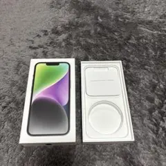iPhone 14 ブルー　箱のみ