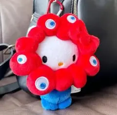 EXPO2025　ミャクミャクなりきりぬいぐるみカラビナ付き ハローキティ