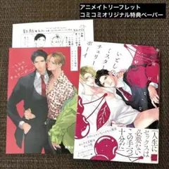 いとしのミスターチェリーボーイ アニメイト コミコミ 特典 BL新刊