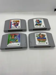 【中古・動作確認済】ニンテンドー64ソフト 4本セット①【ソフトのみ】