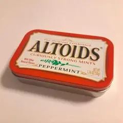 【缶のみ】ALTOIDS アルトイズ缶 ペパーミント 空き缶 小物入れ ケース