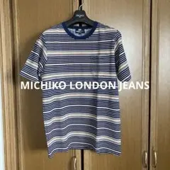 MICHIKO LONDON JEANS ストライプTシャツ M