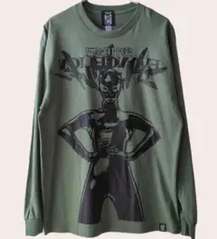 【L】新世紀エヴァンゲリオン ブラックブレイン ロンT 長袖 カットソー