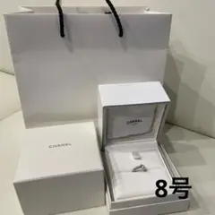 CHANELマトラッセダイヤリング