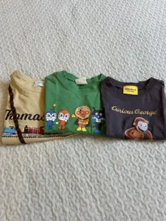 男の子　キャラクターTシャツセット 3枚