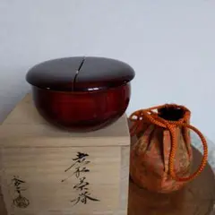 棗 中谷秀斉作 桜金蒔絵 漆 茶道具 中棗 桐箱 棗 中谷秀斉作 桜金蒔絵 漆 茶道具 中棗 桐箱（楽天市場】茶道具