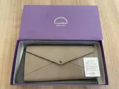 【美品】ラルコバレーノ　長財布　グレー　ピンク