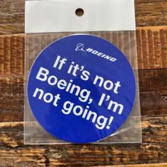 Boeing ステッカー
