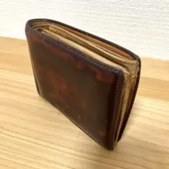 革 二つ折り財布 Fico GANZO