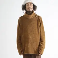 PORT BY ARK Reverse stitch turtle neck
