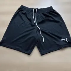 Puma 黒 支給品 ハーフパンツ L