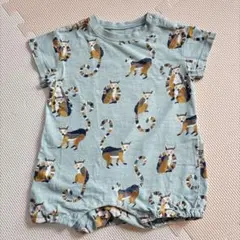 ワオキツネザル　ロンパース　70