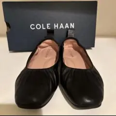 美品✨ COLE HAAN バレエシューズ 約24.5cm パープル バイカラー