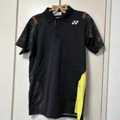 YONEX ポロシャツ SS ブラック/イエロー