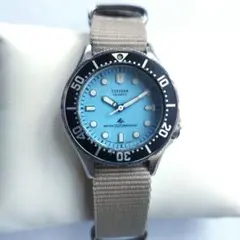 CITIZEN ダイバーズウォッチ 200m防水 ティファニーブルー