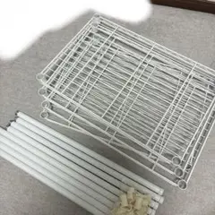 ニトリ スチールラック ホワイト