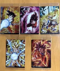 【ドラゴンボールカード 】新品☆未使用 5枚セット