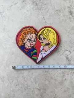 アイロンワッペン☆チャッキー　チャイルドプレイ　アメリカン雑貨