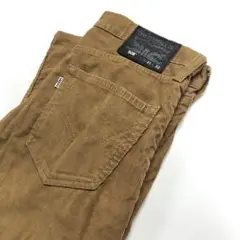 Levi's508 W31L32 コーデュロイ カラーパンツ ブラウン M