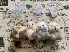 うきうきらっこ　ストラップ4種類セット